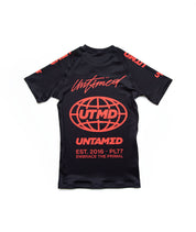 RASHGUARD "GLOBE" BLACK