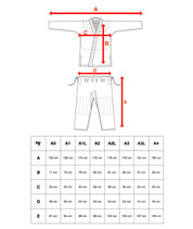 KIMONO / BJJ GI "COMPETITOR" BLACK